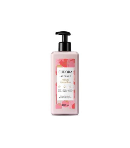 Creme hidratante desodorante corporal frutas vermelhas, 400ml