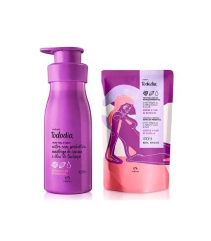 hidratante nutritivo para o corpo, 400ml