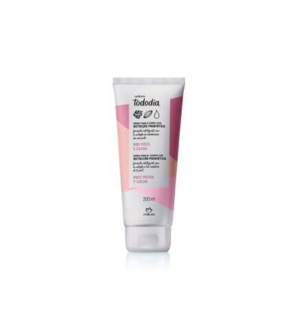 Creme Desodorante Nutritivo para o Corpo Tododia Noz Pecã e Cacau, 200ml