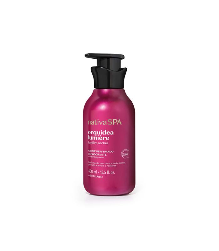 Creme Perfumado Desodorante Nativa SPA Orquidea Lumière 400ml