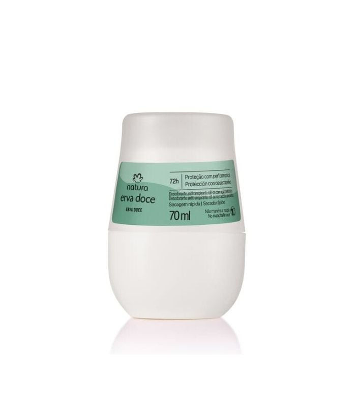 Desodorante Antitranspirante Roll-on Erva Doce 70 ml