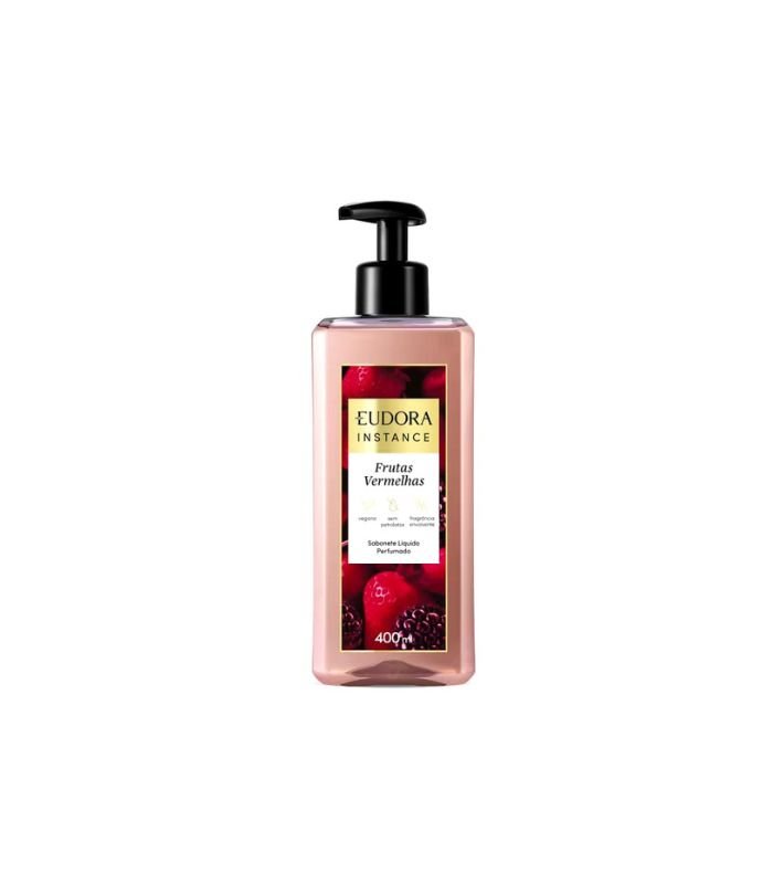 Eudora Instance Frutas Vermelhas - SaboneteLíquido Perfumado 400ml