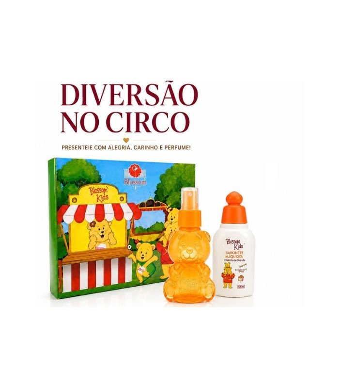Conjunto diversão no circo